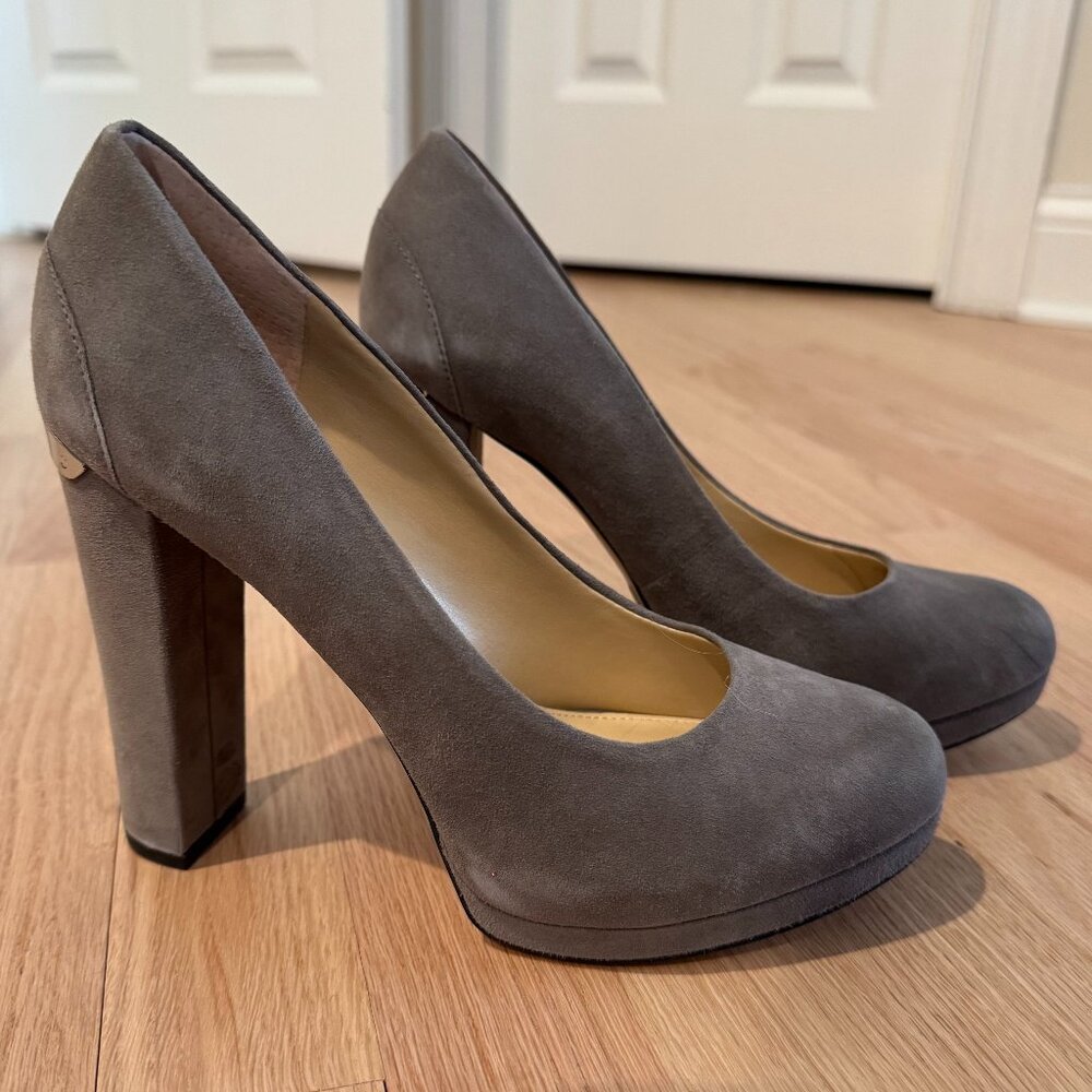 NWT Michael Michael Kors Women's Haven Pump Slate SZ 8